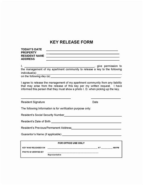 Key Holder Agreement Template Word Form - Fill Out and Sign Printable PDF Template | signNow